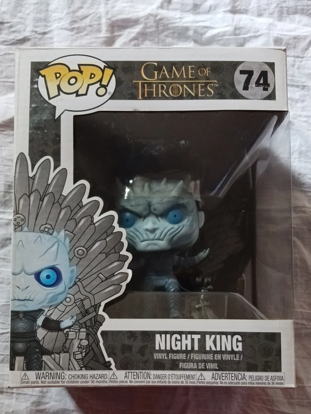 Funko Blue & White Night King Pop! Vinyl Figure - Game of Thrones #74